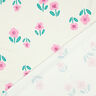 French Terry Flowers| by Poppy – offwhite/pink,  thumbnail number 4