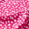 Swimsuit fabric mini polka dots – intense pink/white,  thumbnail number 2