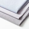 Cotton Poplin Stripes, yarn-dyed – grey/white,  thumbnail number 3