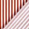 Cotton Poplin narrow stripes – terracotta/white,  thumbnail number 4