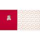 Panel French Terry Christmas teddy – offwhite/red,  thumbnail number 1