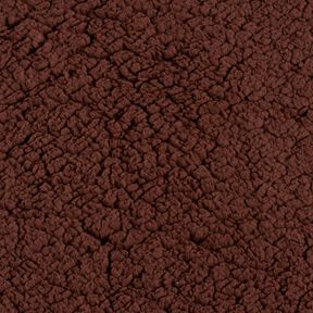 cuddly teddy fur fabric – dark brown, 