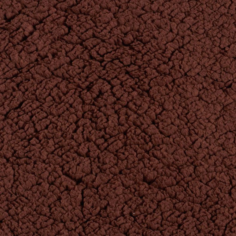 cuddly teddy fur fabric – dark brown,  image number 1