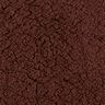 cuddly teddy fur fabric – dark brown,  thumbnail number 1