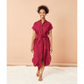 Linen fabric Ramie mix medium – brown,  thumbnail number 8
