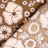 Cotton Cretonne Retro flowers – olive/rosé,  thumbnail number 4