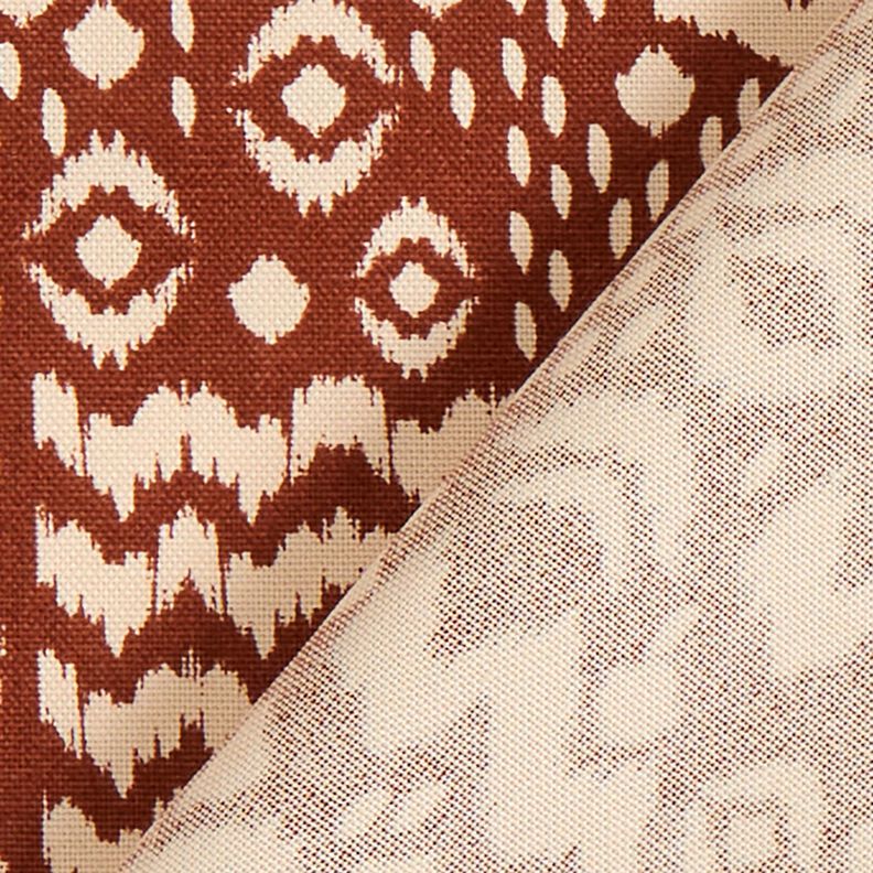 Decor Fabric Canvas ethnic – bronze/natural,  image number 4