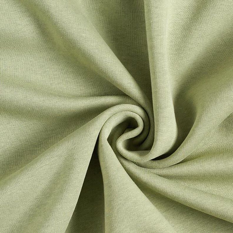 Brushed Sweatshirt Fabric – pistachio | Remnant 120cm,  image number 1