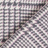 Glen Plaid Coating Fabric – anthracite/pink,  thumbnail number 4