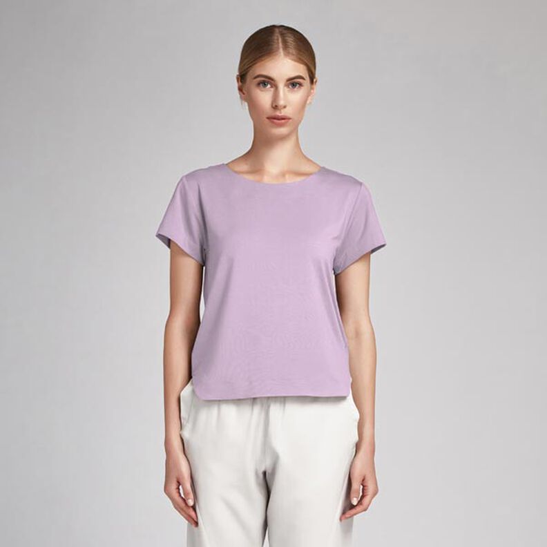 Cotton Poplin Plain – pastel mauve,  image number 6