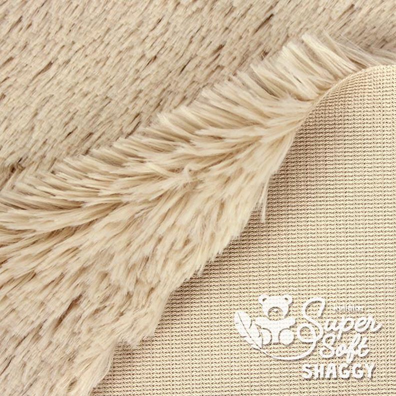 SHAGGY Plush [1 M X 0,75 M | Flor: 20 MM] - light beige | Kullaloo,  image number 3