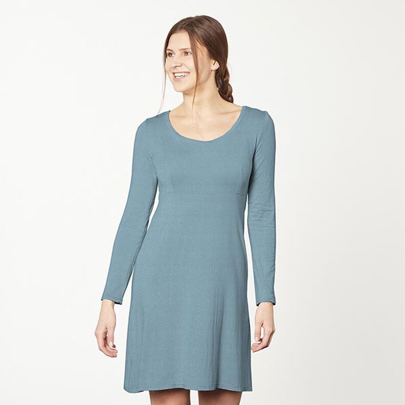 GOTS Cotton Jersey | Tula – dove blue,  image number 6