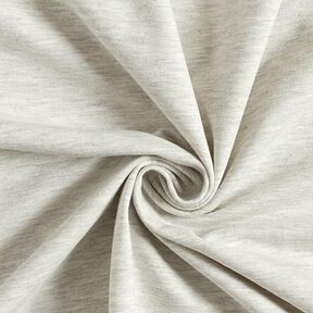 Mottled Medium Cotton Jersey – light grey, 