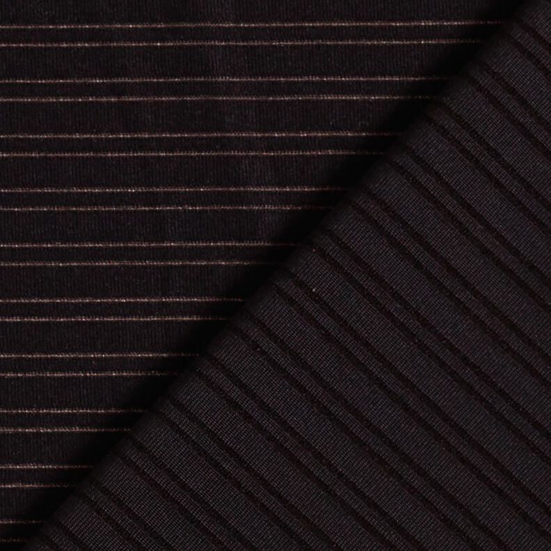 Stripes devoré jersey – black,  image number 4