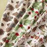 Decor Fabric Canvas wintery village – white/dark red,  thumbnail number 5