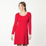 Medium Cotton Jersey Plain – red,  thumbnail number 6