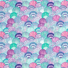 Swimsuit Fabric UPF50 Shells – aqua blue/blue lilac, 
