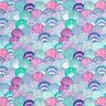 Swimsuit Fabric UPF50 Shells – aqua blue/blue lilac,  thumbnail number 1