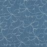 Denim Jacquard Flowers | Poppy Fabrics – denim blue,  thumbnail number 1