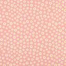 Decor Fabric Half Panama small daisies – salmon/white,  thumbnail number 1