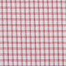 Shirt fabric offset check – white/navy blue,  thumbnail number 1
