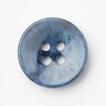 4-hole button marbled [Ø 15 mm] – brilliant blue,  thumbnail number 1