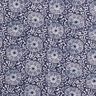Cotton Cretonne floral mandala – white/midnight blue,  thumbnail number 1