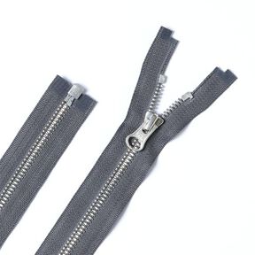 Zip divisible | Metal-look silver (182) | YKK, 