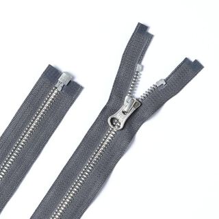 Zip divisible | Metal silver (182) | YKK, 