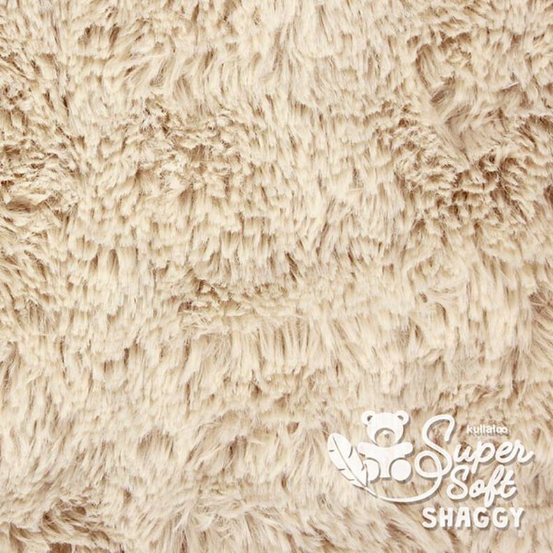 SHAGGY Plush [1 M X 0,75 M | Flor: 20 MM] - light beige  | Kullaloo,  image number 2