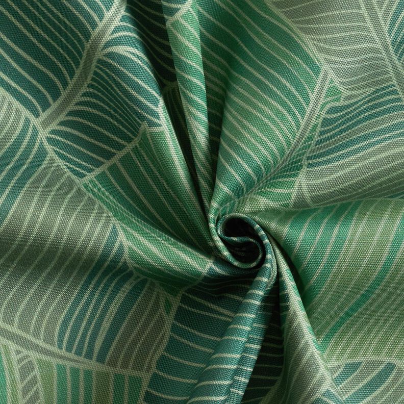 Outdoor Fabric Canvas leaf lines – green,  image number 4