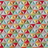 Decor Fabric Tapestry Fabric Prisma – carmine/light blue,  thumbnail number 1