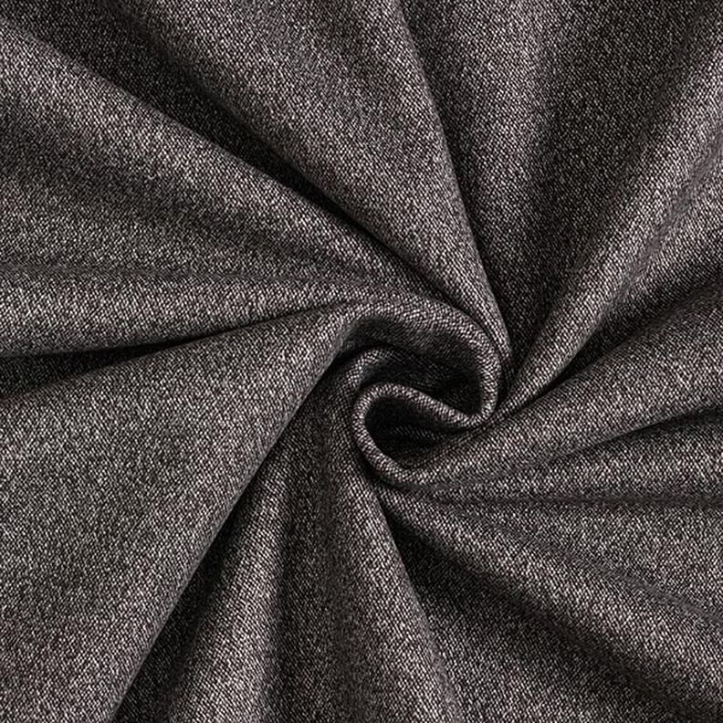 Soft Mottled Upholstery Fabric – dark grey,  image number 1