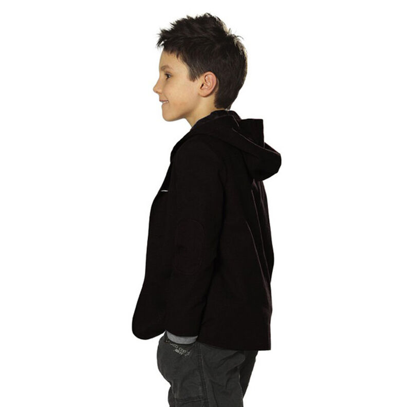 Light French Terry Plain – black,  image number 10