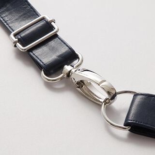 Bag Accessories Set [ 5-Pieces | 25 mm] – silver metallic, 