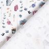 Cotton Poplin gardening – white/blue grey,  thumbnail number 4