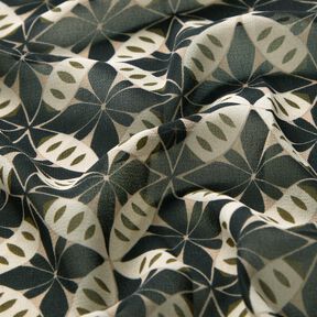 Chiffon circles and diamonds – black/offwhite, 