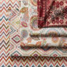 Decor Fabric Half Panama Kilim carpet – carmine,  thumbnail number 6