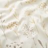 Decor Fabric Half Panama Dried Flowers – light beige,  thumbnail number 2
