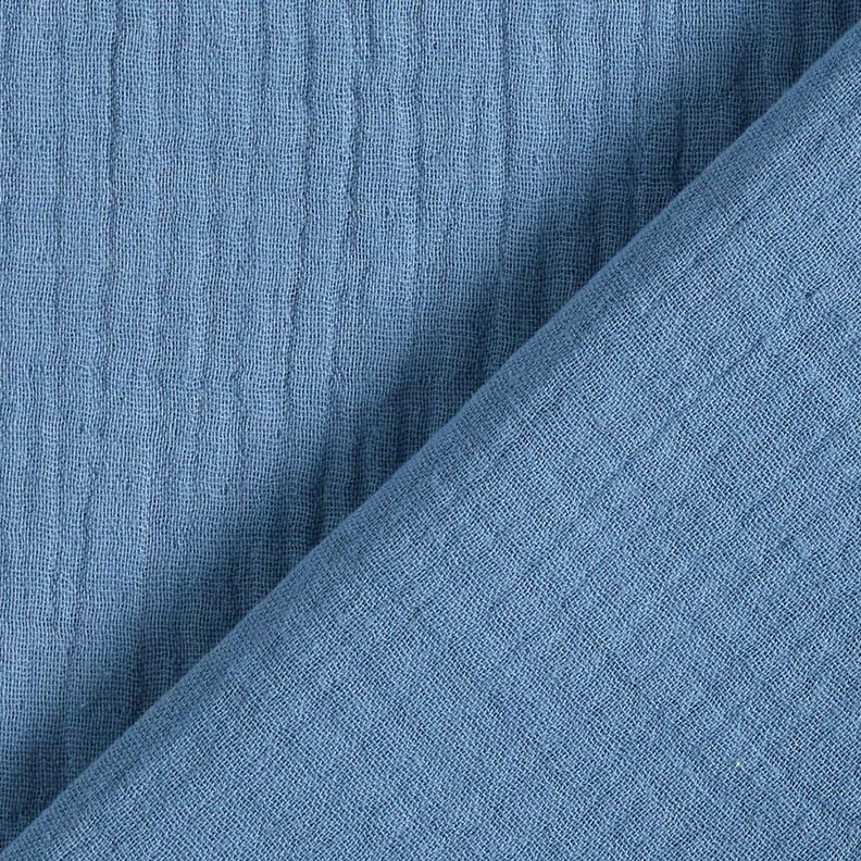 Double Gauze/Muslin – denim blue,  image number 4