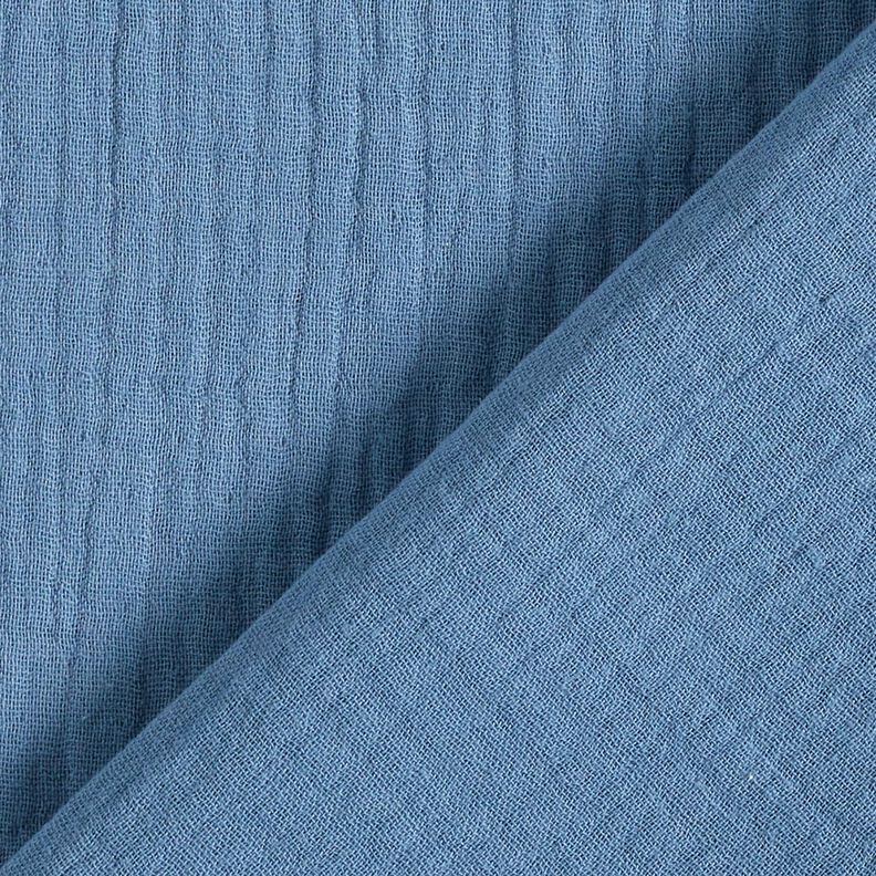 Double Gauze/Muslin – denim blue, image number 4