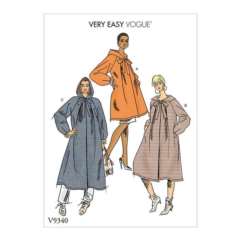 Coat, Vogue 9340 | 6 - 14,  image number 1