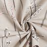 Decor Fabric Half Panama Birds and Twigs – natural,  thumbnail number 3