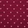 Baby Cord embroidered bows | Poppy Fabrics – carmine,  thumbnail number 1