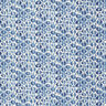 GOTS French terry batik leopard print | TCC x LOOKS by Wolfgang Joop – brilliant blue/cream,  thumbnail number 1