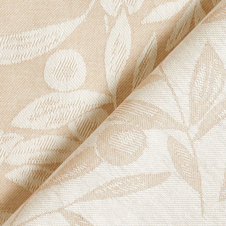 Coated Cotton Jacquard coated olives – natural/light beige,  image number 4