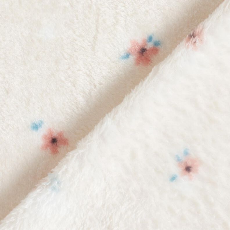 Cosy Fleece little flower – light beige/salmon, image number 4