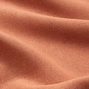pure heavy linen Plain – copper, 