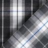 Stretch trouser fabric large check – black/white,  thumbnail number 4