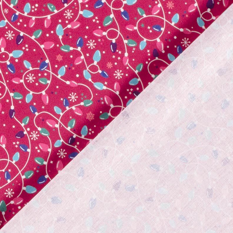 Cotton Poplin string of lights – purple/light blue, image number 4